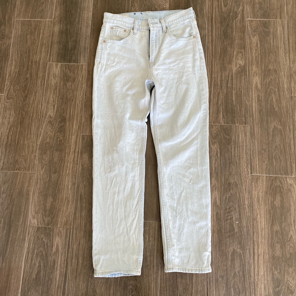 Gap sky high straight jeans NWOT. Size 26/2P